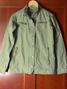 Cabela's Women’s Olive Green Cotton Field Utility Jacket Size Small
